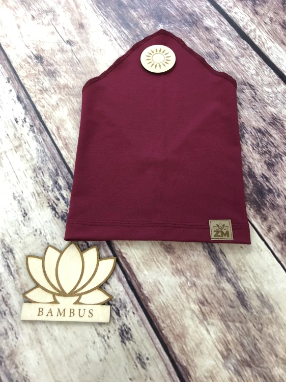 Bambusové čepice a šátky