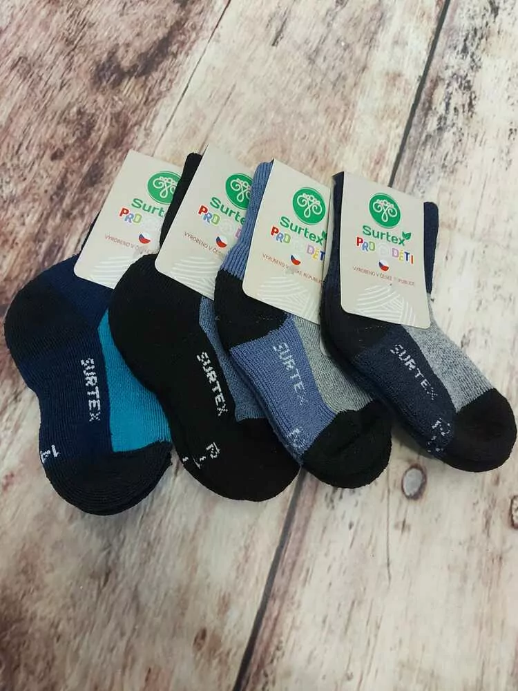 Surtex merino ponožky pro děti - zimní