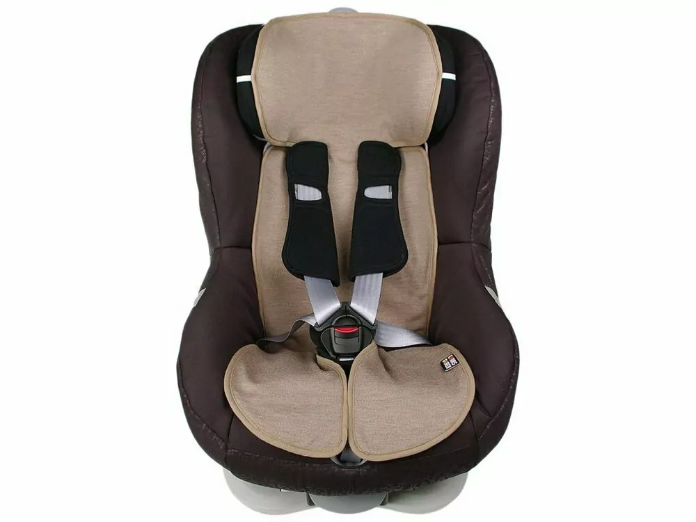 Univerzální 3D letní merino podložka Kaarsgaren - 9-36kg - taupe