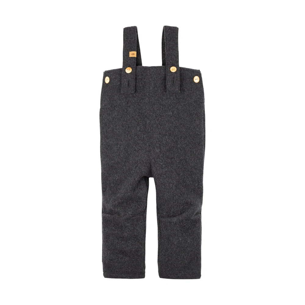 Dětské merino laclové kalhoty Pure Pure - Antracite