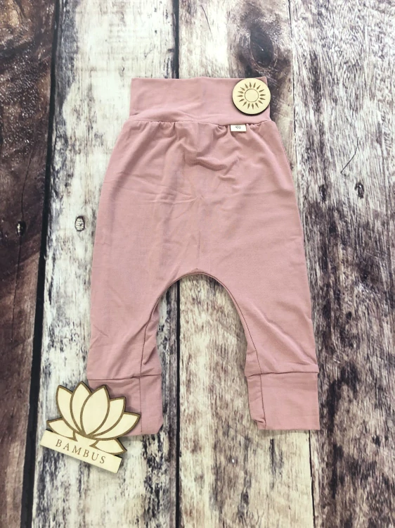 Rostoucí BAMBUSOVÉ harémky Lambio - Dusty rose*