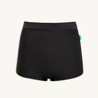 Dámské merino kalhotky Paterns s vysokým pasem- Black