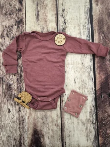 Rostoucí celoroční MERINO body Lambio, DR - Kanerva*