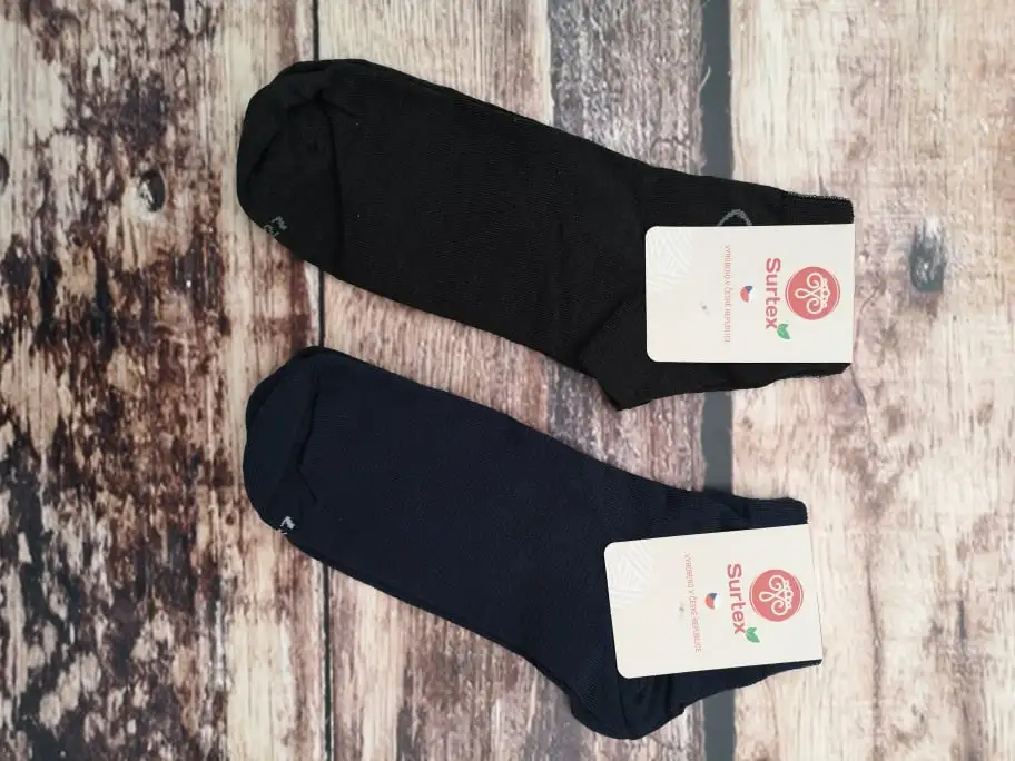 Surtex merino ponožky tenké, kotníkové