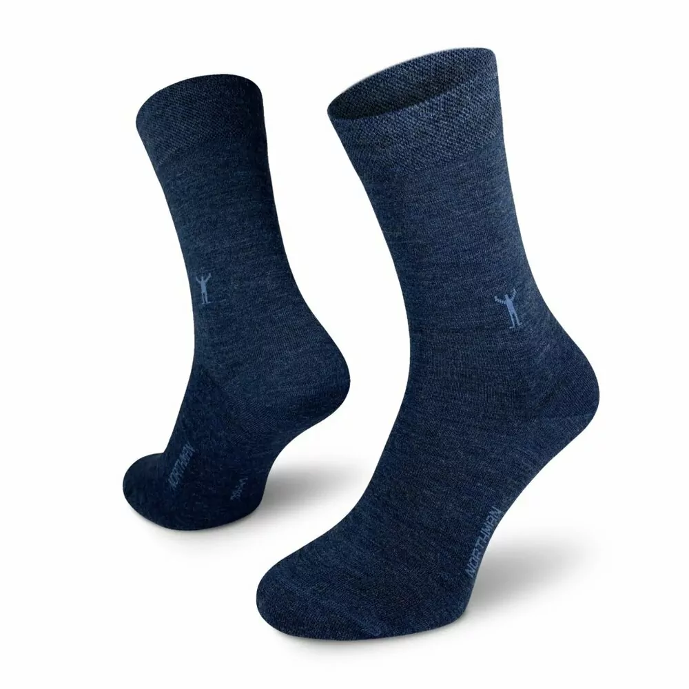 Northman - Gunnar merino 4 pack modrá