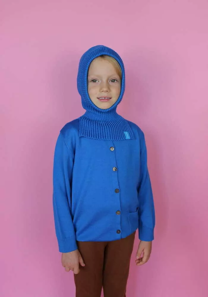 Merino kukla Paterns - Modrá