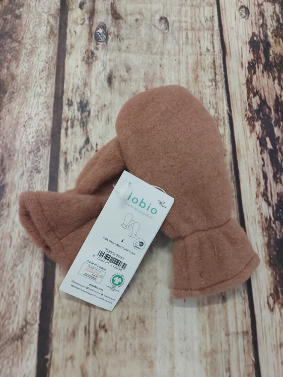 Merino-fleece rukavičky Iobio - vintage rose