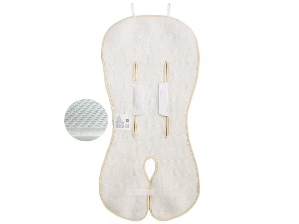 Univerzální 3D letní bambusová podložka - malá (0-13kg) _ natur