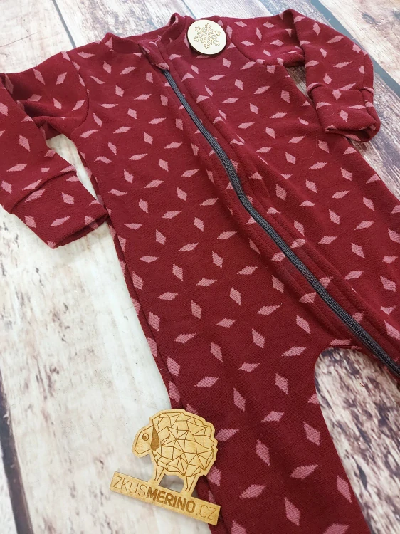 Rostoucí zimní MERINO overal Lambio, DR - Diamant Lilek