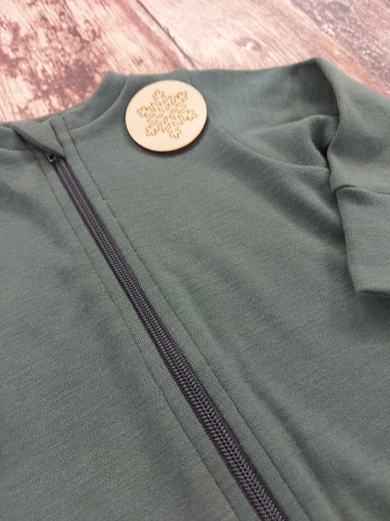 Rostoucí zimní MERINO overal Lambio, DR - Šalvěj