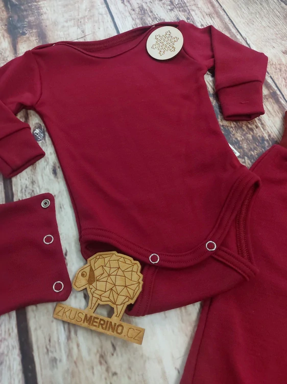 Rostoucí zimní MERINO komplet Lambio, DR - Javor