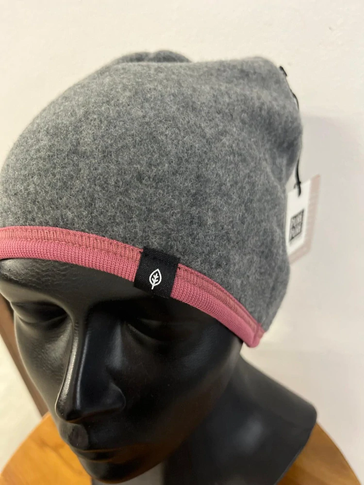 Merino-fleece čepice Beanie Pure Pure - Slate grey