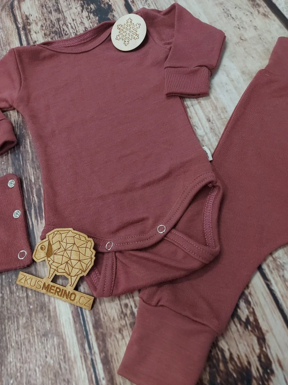 Rostoucí zimní MERINO komplet Lambio, DR - Kanerva