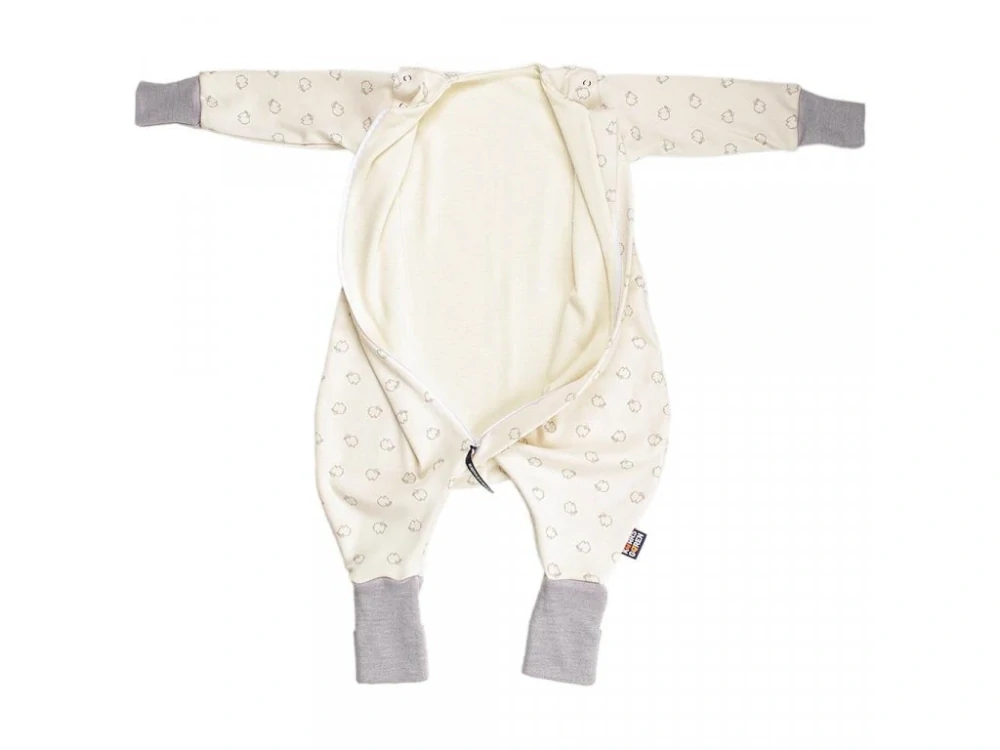 MERINO SPACÍ PYTEL S nožičkami A rukávy - BERÁNCI