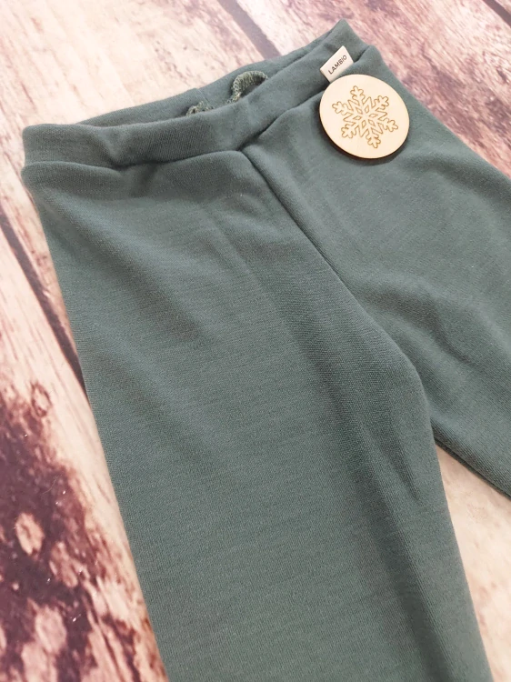 Zimní MERINO legíny Lambio - Šalvěj*