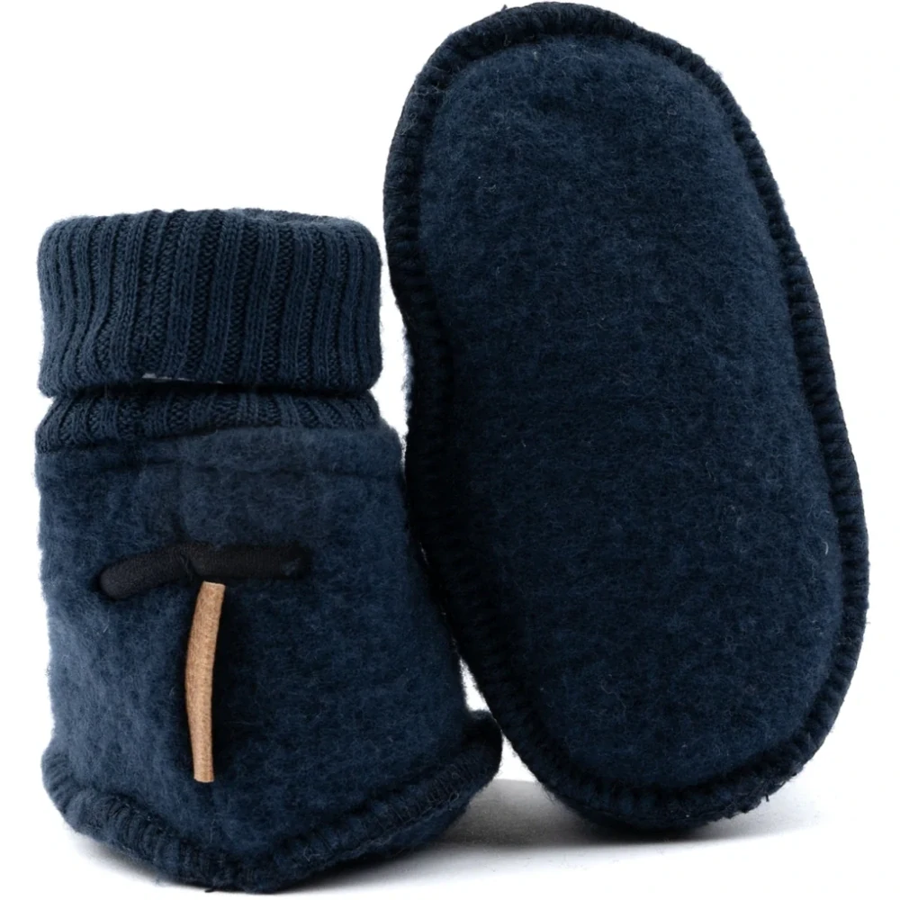 Merino-fleece capáčky Mikk-line - tmavě modré