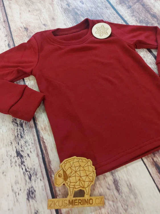 Zimní MERINO tričko Lambio, DR - Javor*