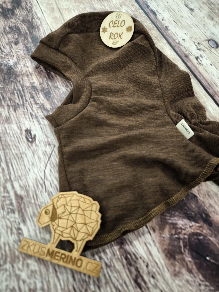 Celoroční MERINO kukla Lambio - Nugát