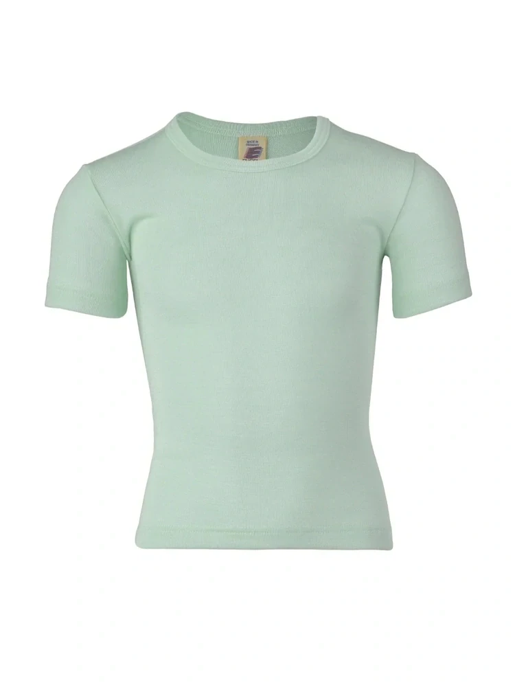 Merino/hedvábí Junior tričko Engel, KR - Mint
