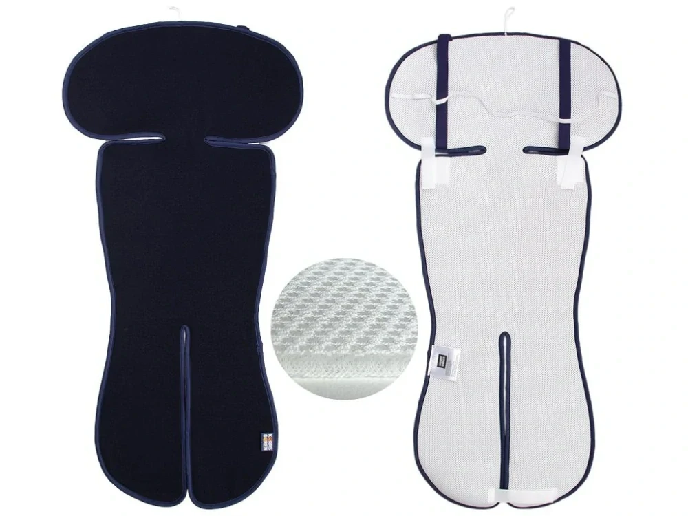 Univerzální 3D letní merino podložka Kaarsgaren - 9-36kg - tmavě modrá