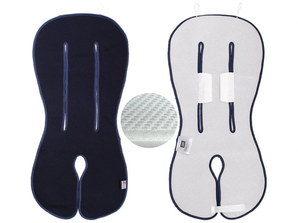 Univerzální 3D letní merino podložka Kaarsgaren - malá (0-13kg) - tmavě modrá