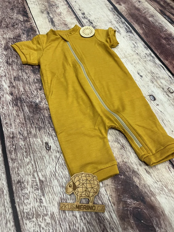 Rostoucí letní MERINO overal Lambio, KR - Kari