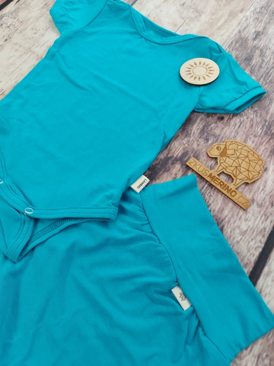 Rostoucí BAMBUSOVÝ komplet Lambio, KR - Azur*