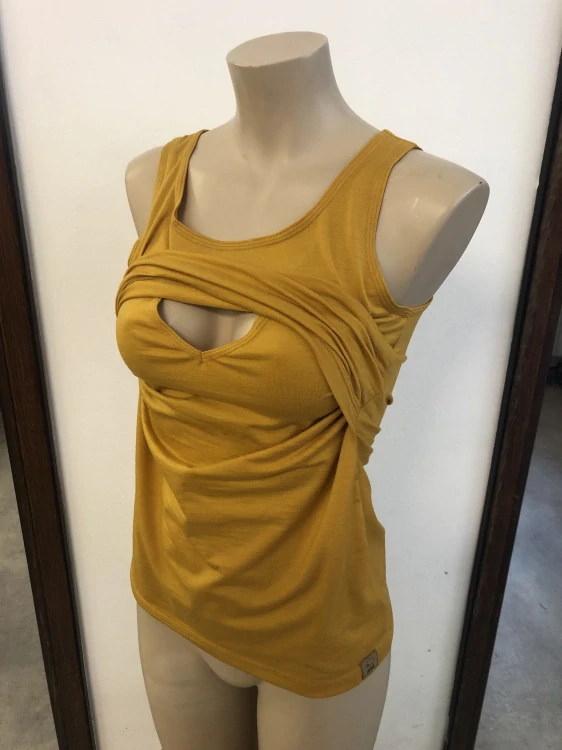 Dámské MERINO/LYCRA kojicí tílko ZM Basic - Kari