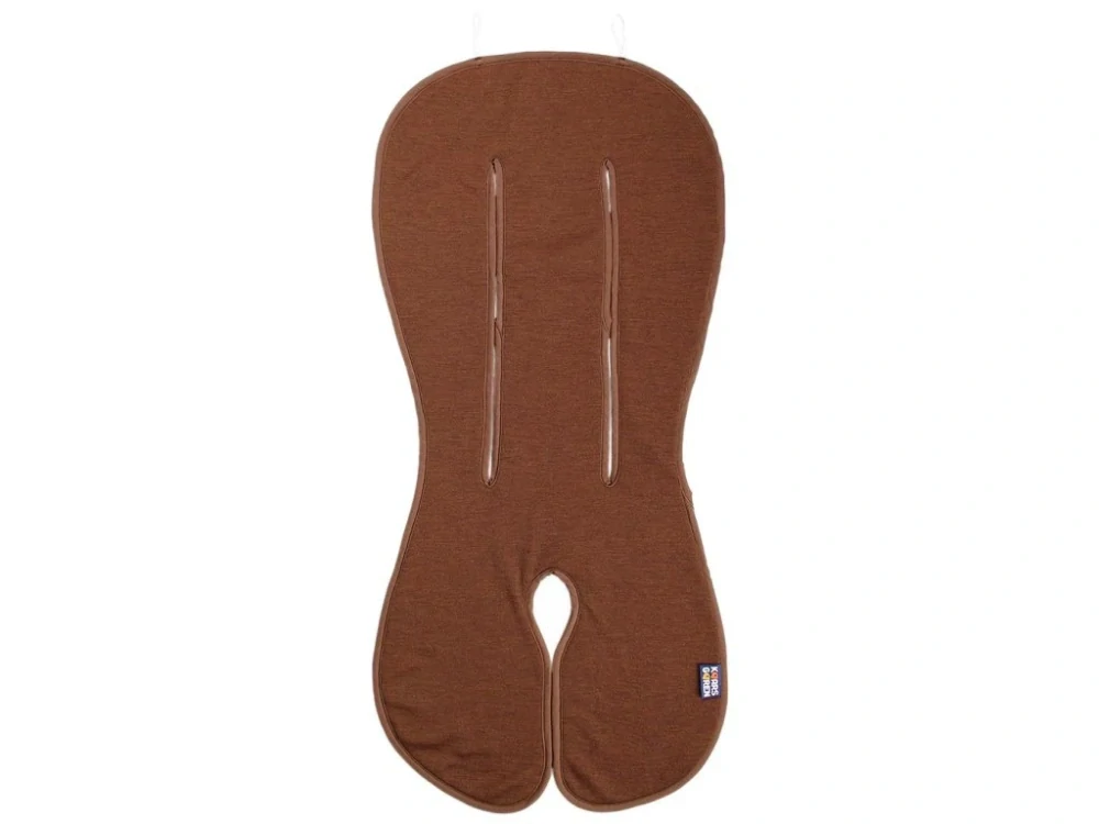 Univerzální 3D letní merino podložka Kaarsgaren - malá (0-13kg) - hnědá