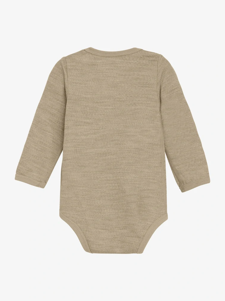 Celoroční merino/viskóza body CeLaVi, DR - Savannah Tan - Zvířecí kamarádi