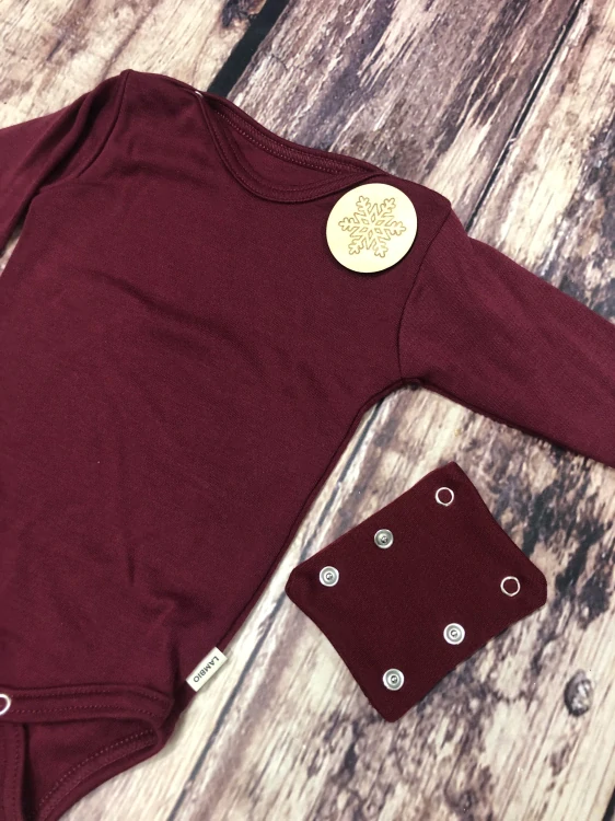 Rostoucí zimní MERINO body Lambio, DR - Javor*