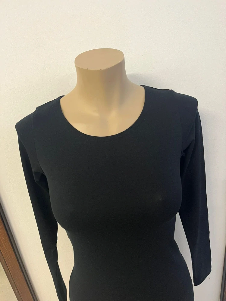 Dámské celoroční MERINO/LYCRA tričko ZM Basic, DR - Černé