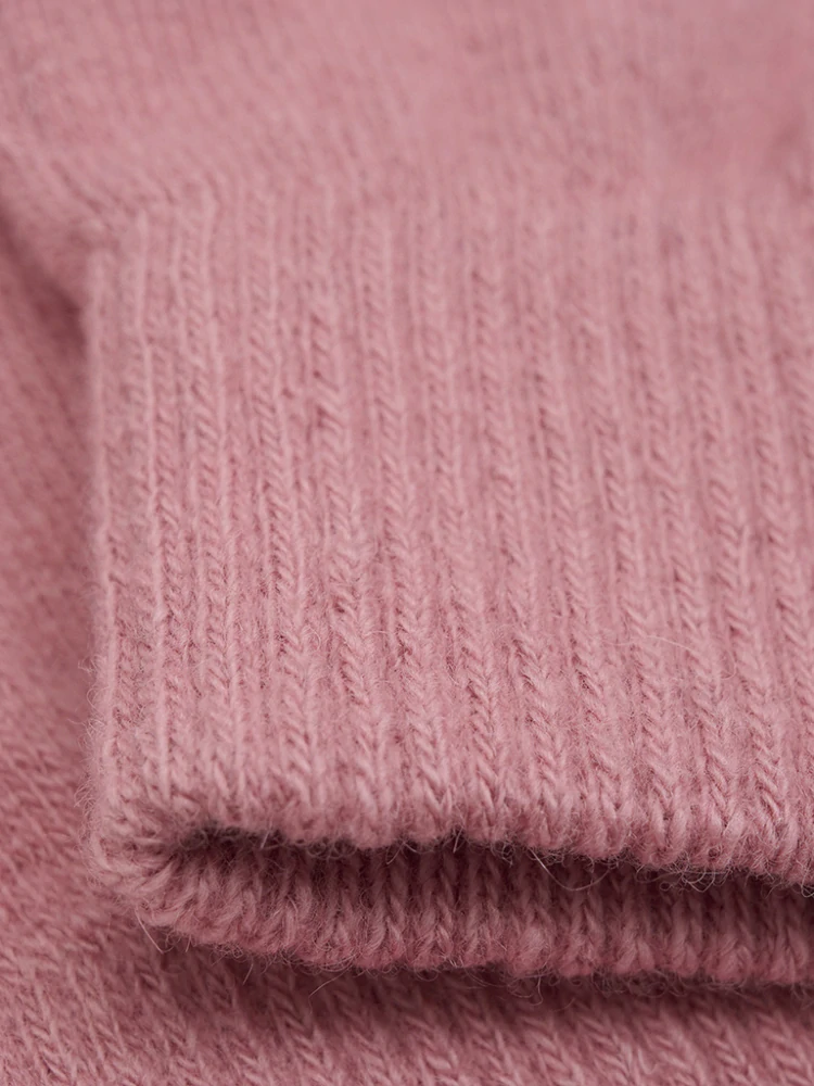 Merino pletené rukavice CeLaVi - Peach blossom melange