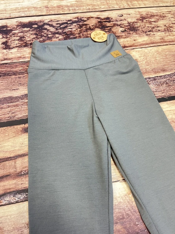 Dámské celoroční MERINO/LYCRA legíny ZM Basic - Středně šedé