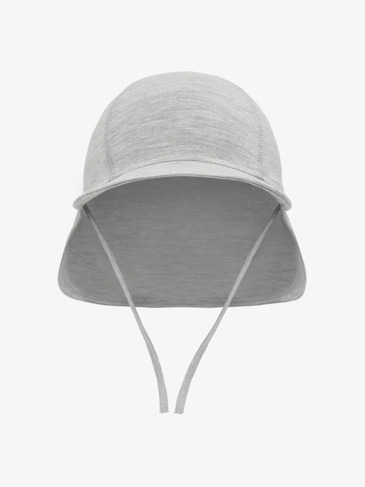 Letní bambusový klobouk MINYMO - Medium grey melange