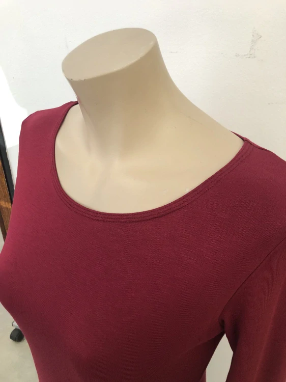 Dámské bambusové tričko ZM Basic, DR - Javor finerib