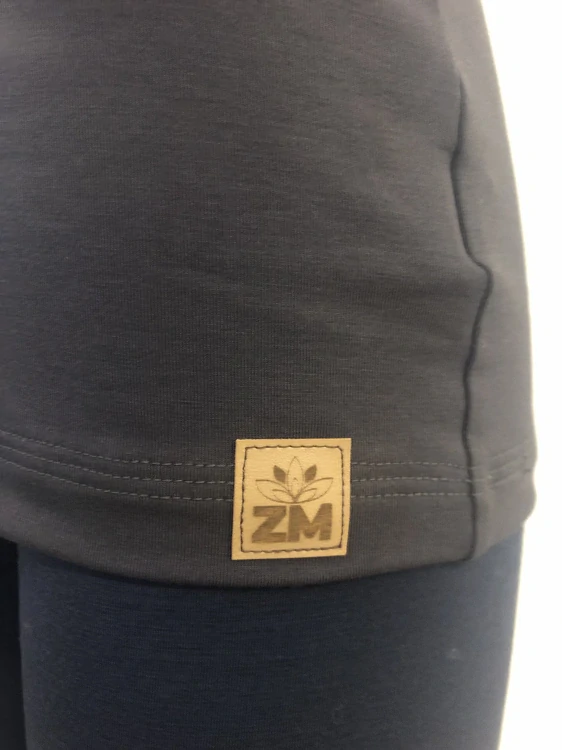 Dámské bambusové tílko ZM Basic - Tmavě šedé