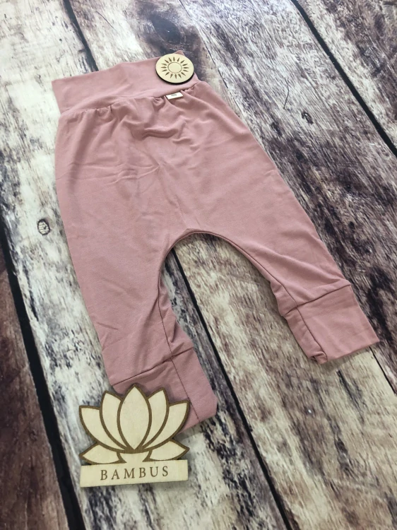 Rostoucí BAMBUSOVÉ harémky Lambio - Dusty rose*