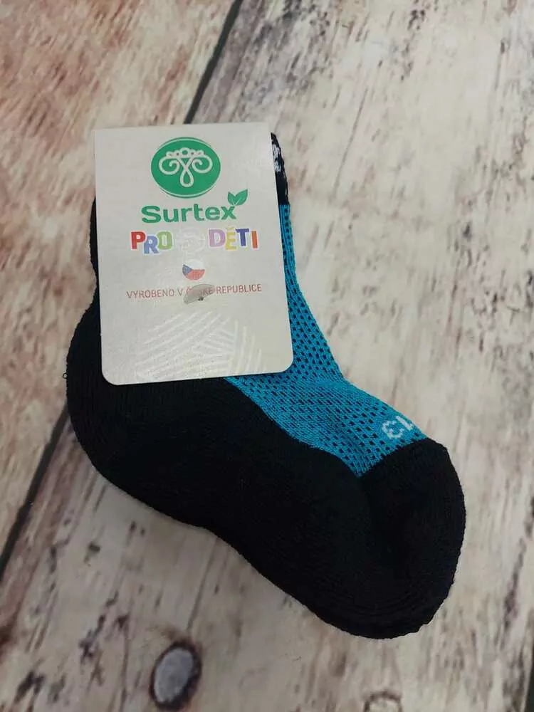 Surtex ponožky froté dětské 70% merino