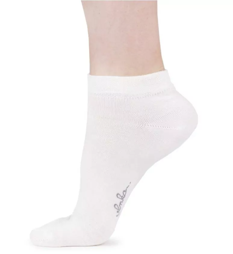 KOTNÍKOVÉ PONOŽKY MERINO VLNKA, 2 PÁRY - BÍLÉ