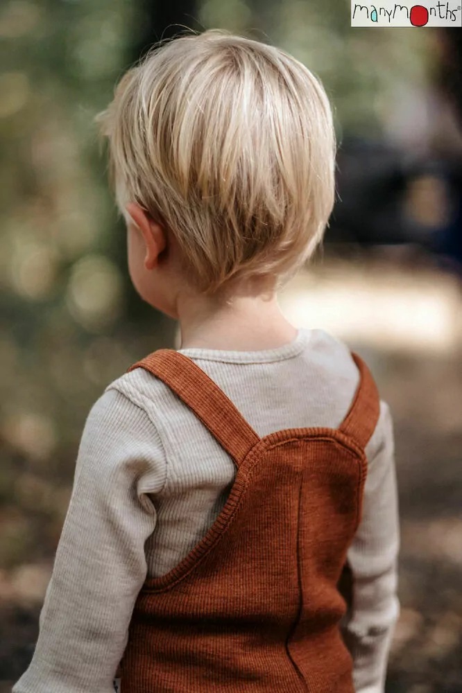 Merino lacláče ManyMonths - Potter's Clay