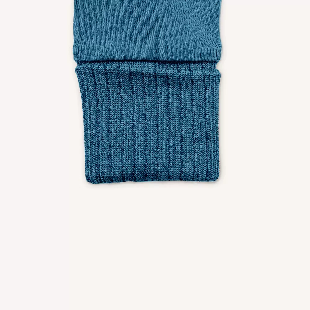 Merino overal Paterns - Petrol