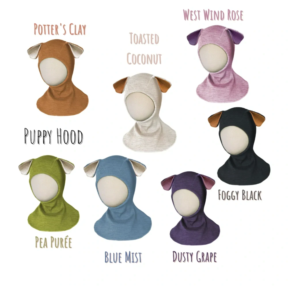 Merino kukla s oušky Puppy ManyMonths - Toasted Coconut