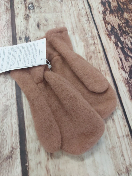 Merino-fleece rukavičky Iobio - vintage rose