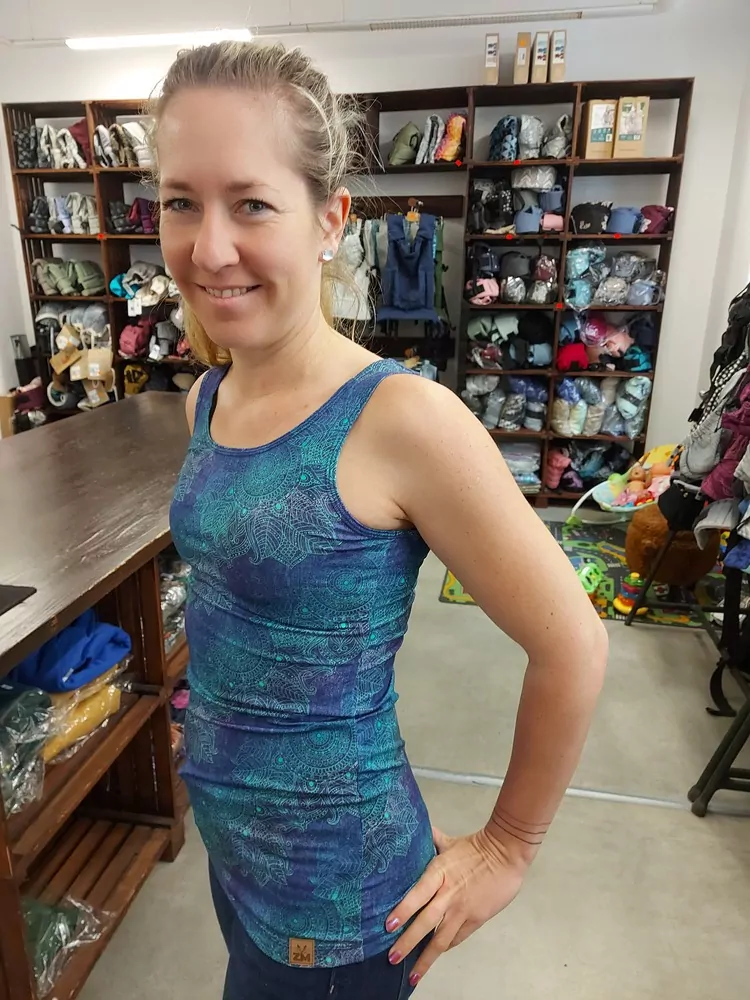 Dámské bambusové tílko ZM Basic - Mandala