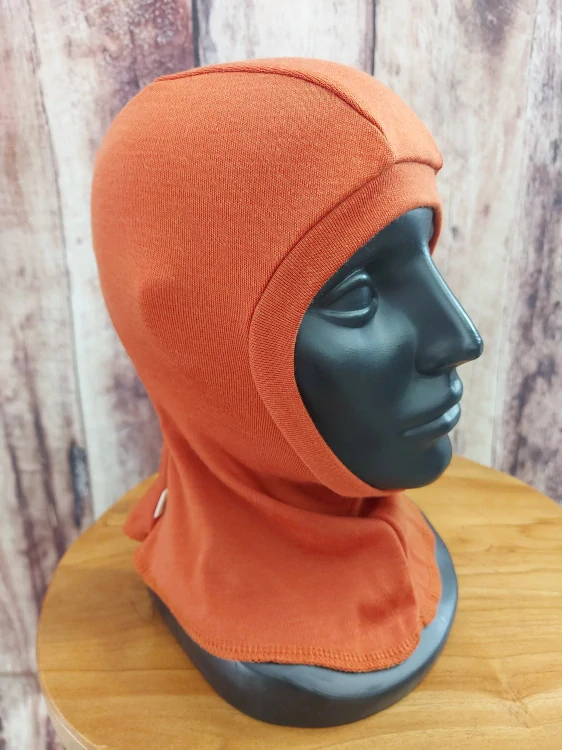 Zimní MERINO kukla Lambio - Zrzavá