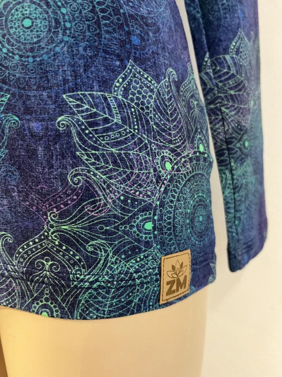 Dámské bambusové tričko ZM Basic, DR - Mandala