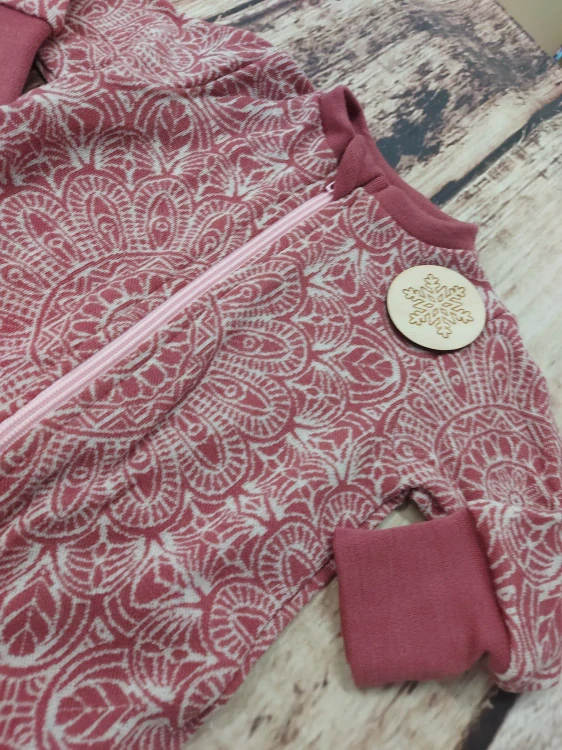 Rostoucí zimní MERINO overal Lambio, DR - Mandala kanerva