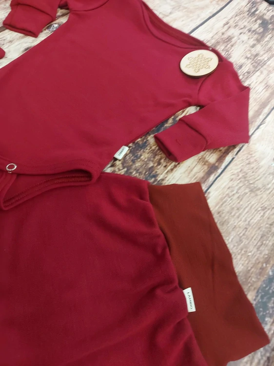 Rostoucí zimní MERINO komplet Lambio, DR - Javor