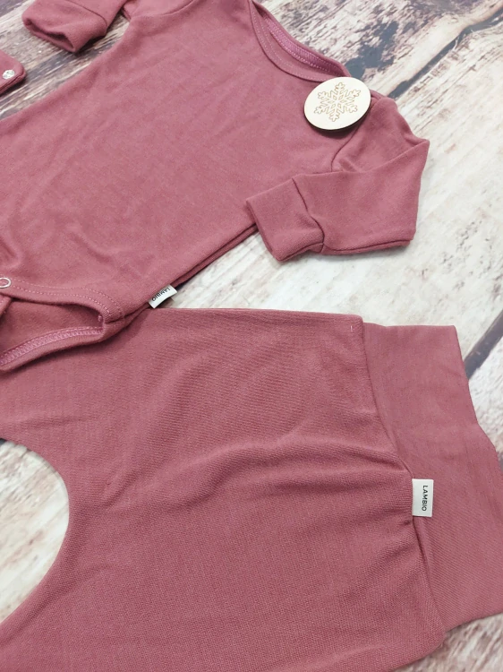 Rostoucí zimní MERINO komplet Lambio, DR - Kanerva